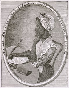 Retrato de Phillis Wheatley de American School